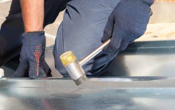 Okus metal flat roofing repairs